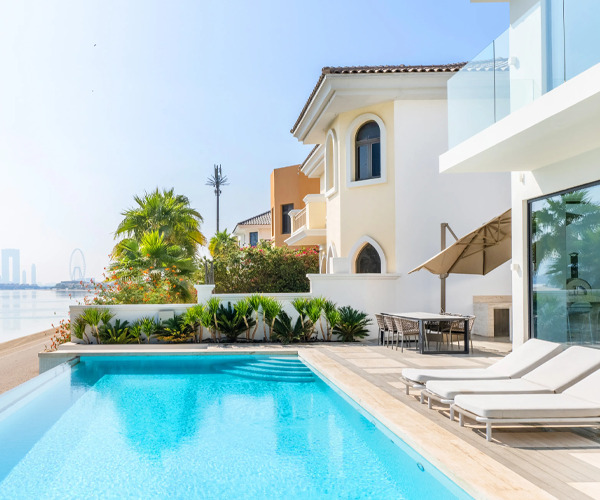 short term villa rentals dubai